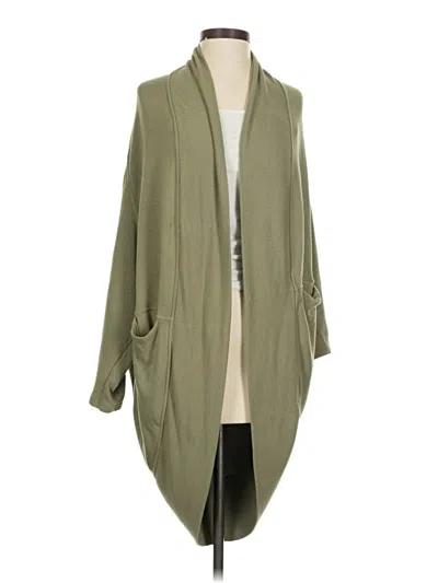 Pre-owned Athleta Kimono In Green