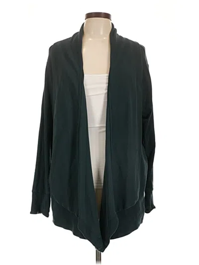 Pre-owned Athleta Kimono In Green