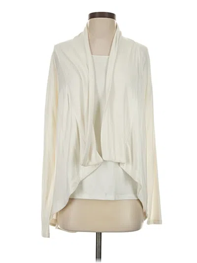 Pre-owned Athleta Kimono In Ivory
