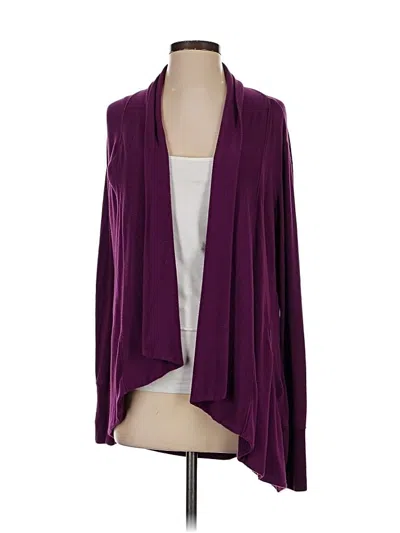 Pre-owned Athleta Kimono In Purple