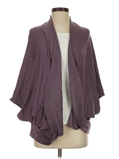 Pre-owned Athleta Kimono In Purple