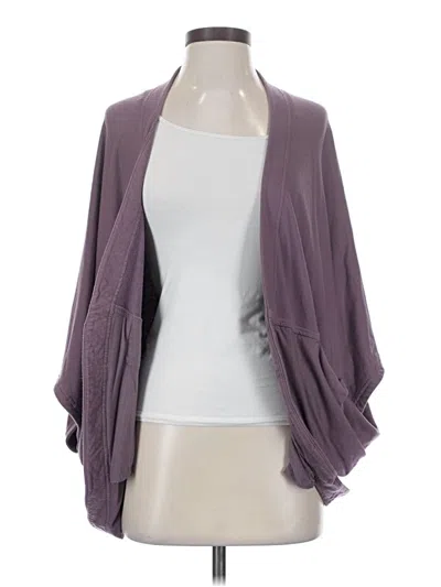 Pre-owned Athleta Kimono In Purple