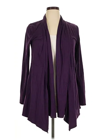 Pre-owned Athleta Kimono In Purple