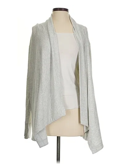 Pre-owned Athleta Kimono In Silver