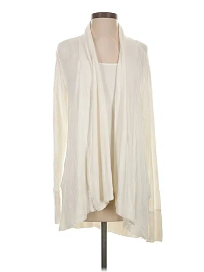 Pre-owned Athleta Kimono In White