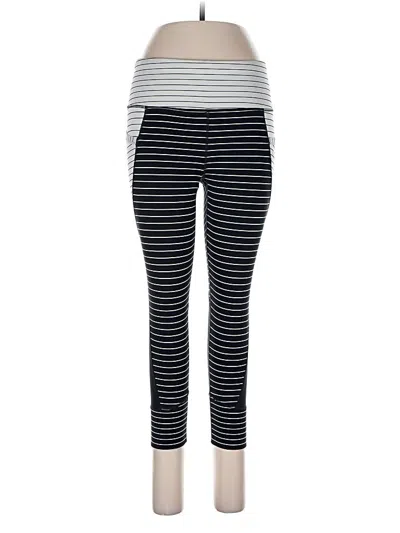 Pre-owned Athleta Leggings In Black