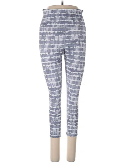 Pre-owned Athleta Leggings In Blue