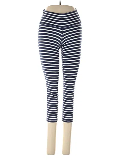 Pre-owned Athleta Leggings In Blue