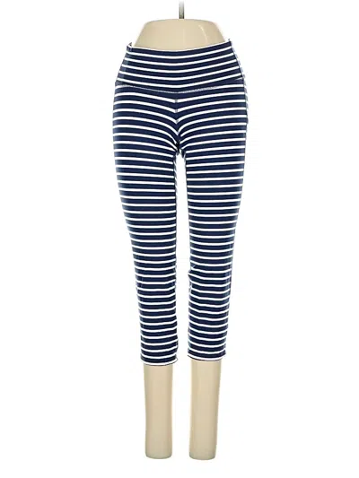 Pre-owned Athleta Leggings In Blue