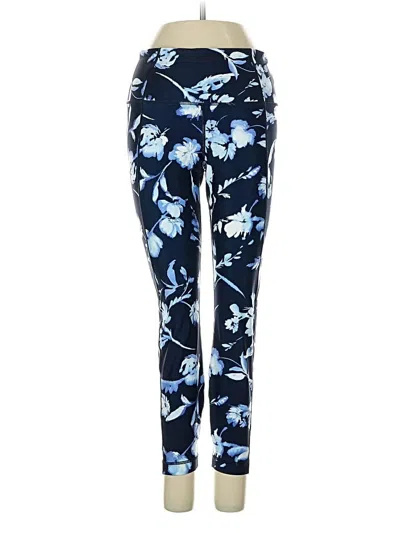 Pre-owned Athleta Leggings In Blue