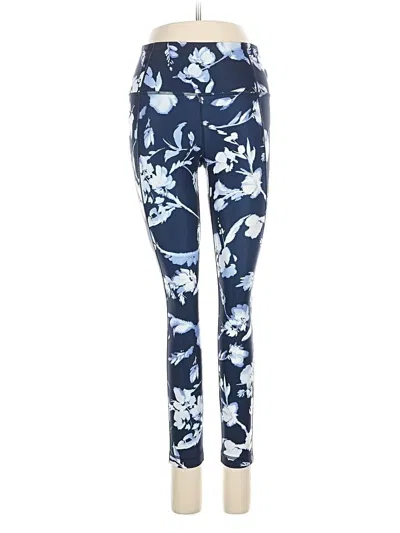 Pre-owned Athleta Leggings In Blue