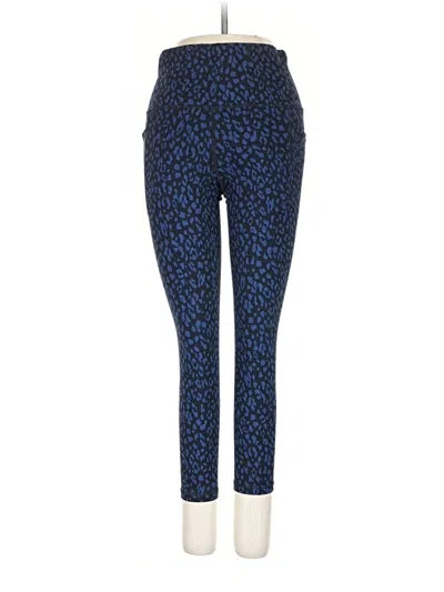 Pre-owned Athleta Leggings In Blue