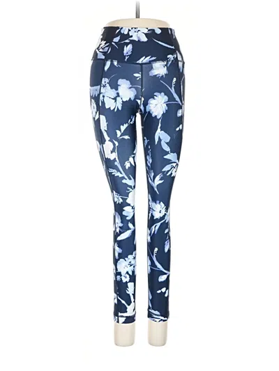 Pre-owned Athleta Leggings In Blue