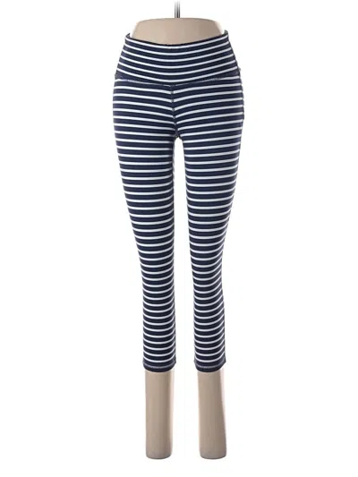 Pre-owned Athleta Leggings In Blue
