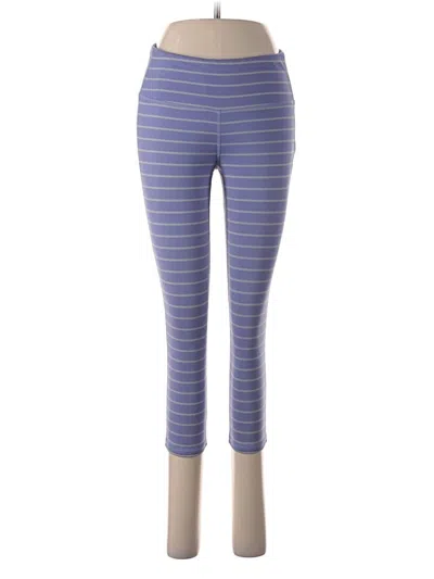 Pre-owned Athleta Leggings In Blue