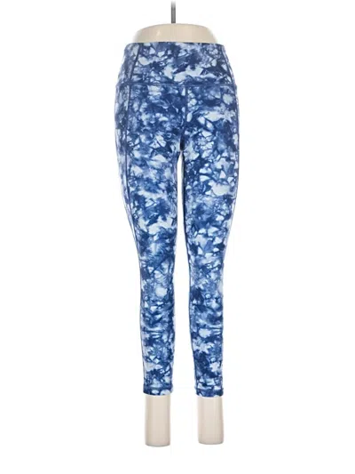Pre-owned Athleta Leggings In Blue