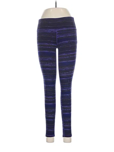 Pre-owned Athleta Leggings In Blue
