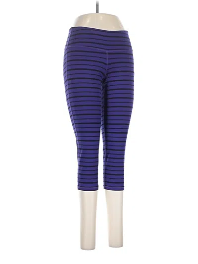 Pre-owned Athleta Leggings In Blue