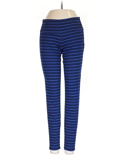 Pre-owned Athleta Leggings In Blue