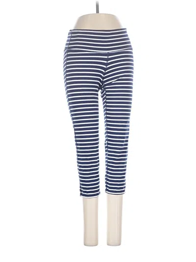 Pre-owned Athleta Leggings In Blue