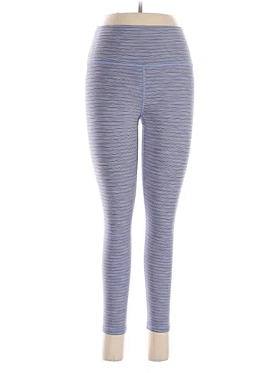 Pre-owned Athleta Leggings In Blue