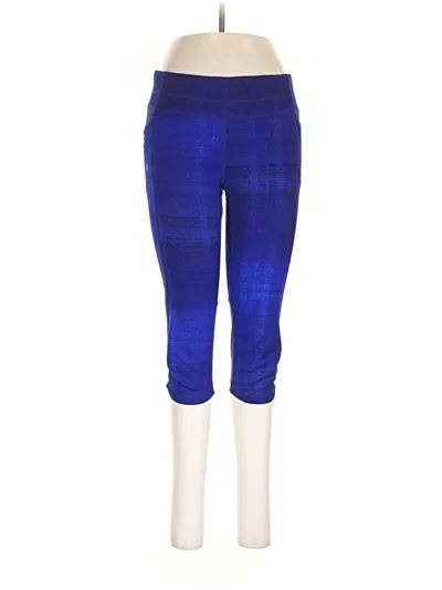 Pre-owned Athleta Leggings In Blue