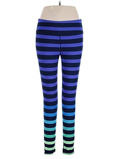 Pre-owned Athleta Leggings In Blue