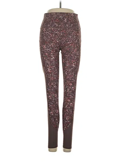 Pre-owned Athleta Leggings In Brown