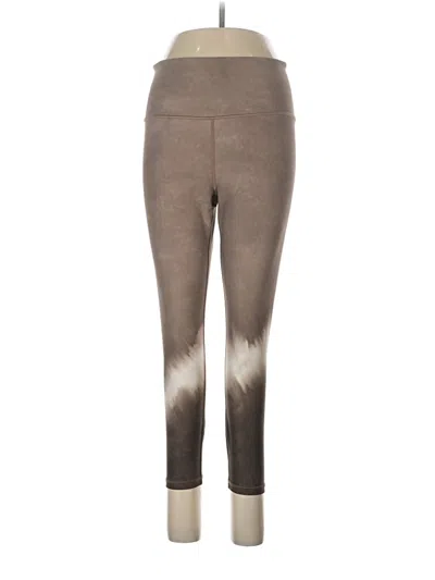 Pre-owned Athleta Leggings In Brown