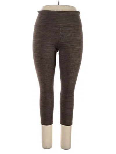 Pre-owned Athleta Leggings In Brown