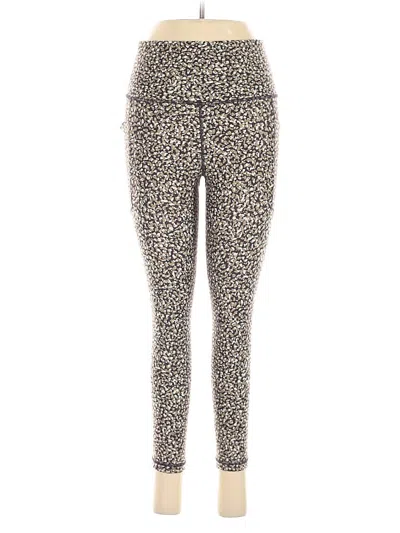 Pre-owned Athleta Leggings In Gold