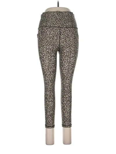 Pre-owned Athleta Leggings In Gold