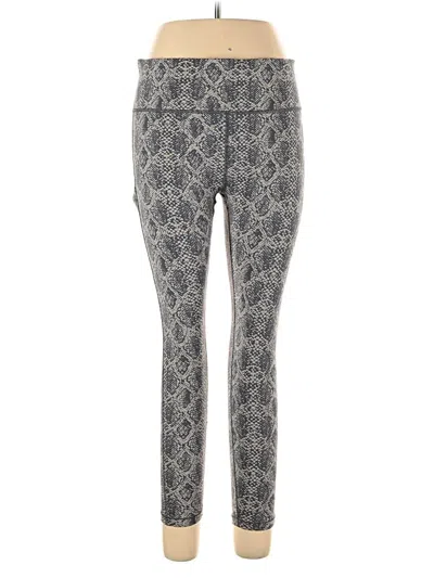 Pre-owned Athleta Leggings In Gray