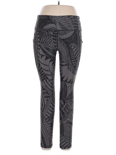 Pre-owned Athleta Leggings In Gray