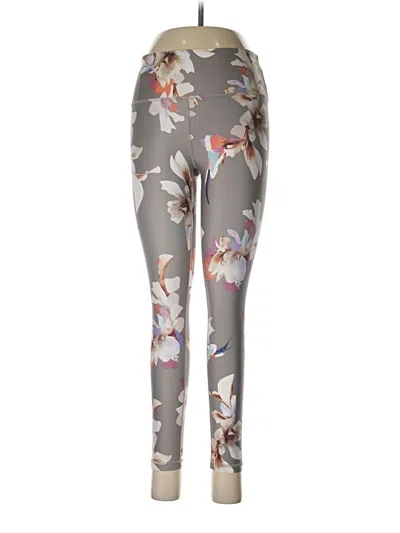 Pre-owned Athleta Leggings In Gray