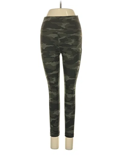 Pre-owned Athleta Leggings In Green