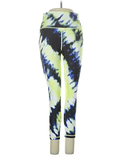 Pre-owned Athleta Leggings In Green