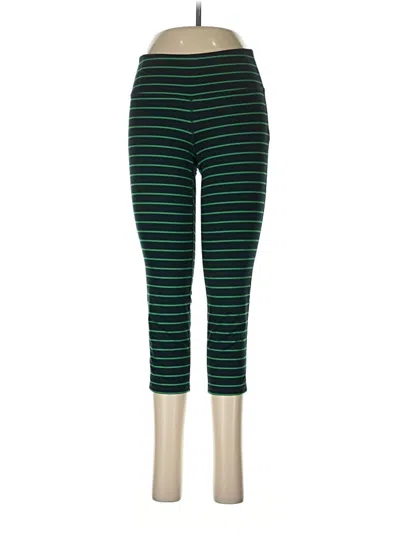 Pre-owned Athleta Leggings In Green