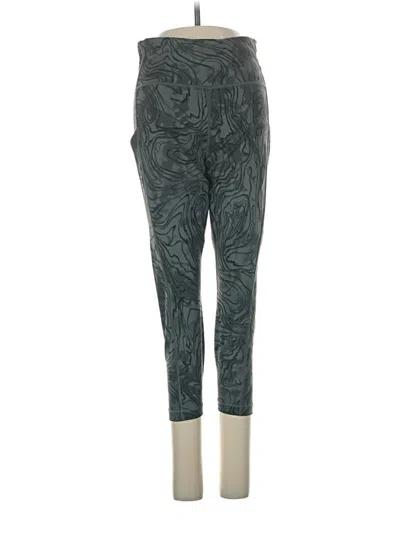 Pre-owned Athleta Leggings In Green