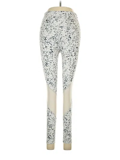 Pre-owned Athleta Leggings In Ivory