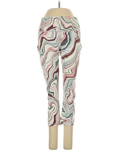 Pre-owned Athleta Leggings In Ivory