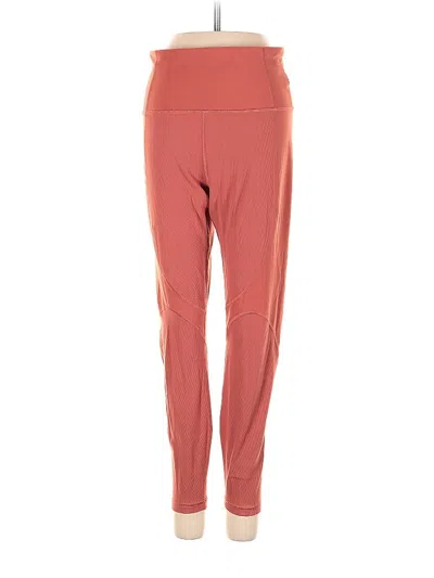 Pre-owned Athleta Leggings In Orange