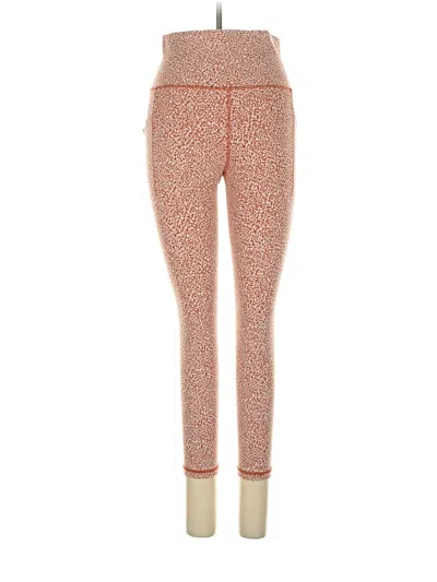 Pre-owned Athleta Leggings In Orange