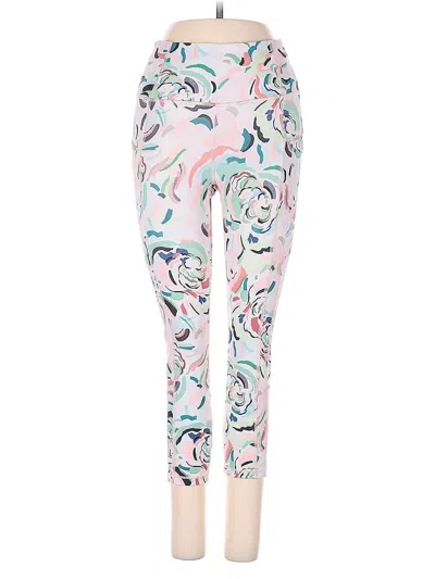 Pre-owned Athleta Leggings In Pink