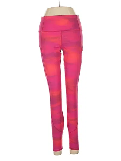 Pre-owned Athleta Leggings In Pink