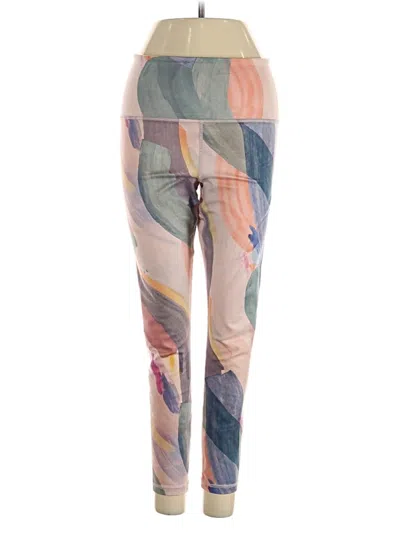 Pre-owned Athleta Leggings In Pink