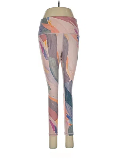 Pre-owned Athleta Leggings In Pink