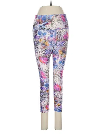 Pre-owned Athleta Leggings In Purple