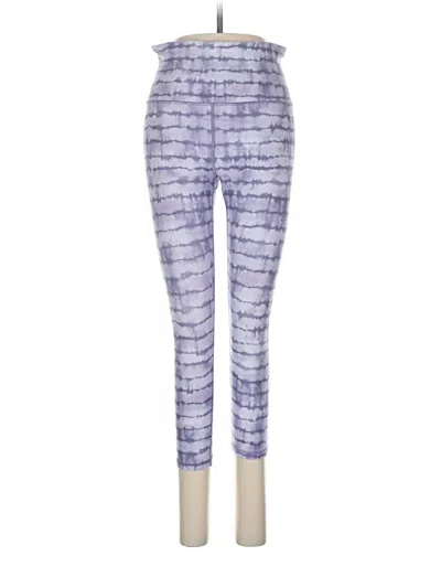 Pre-owned Athleta Leggings In Purple