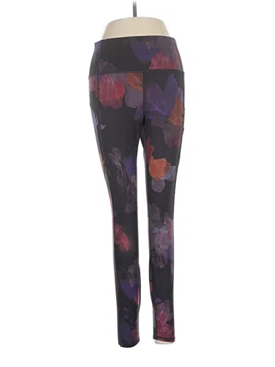 Pre-owned Athleta Leggings In Purple